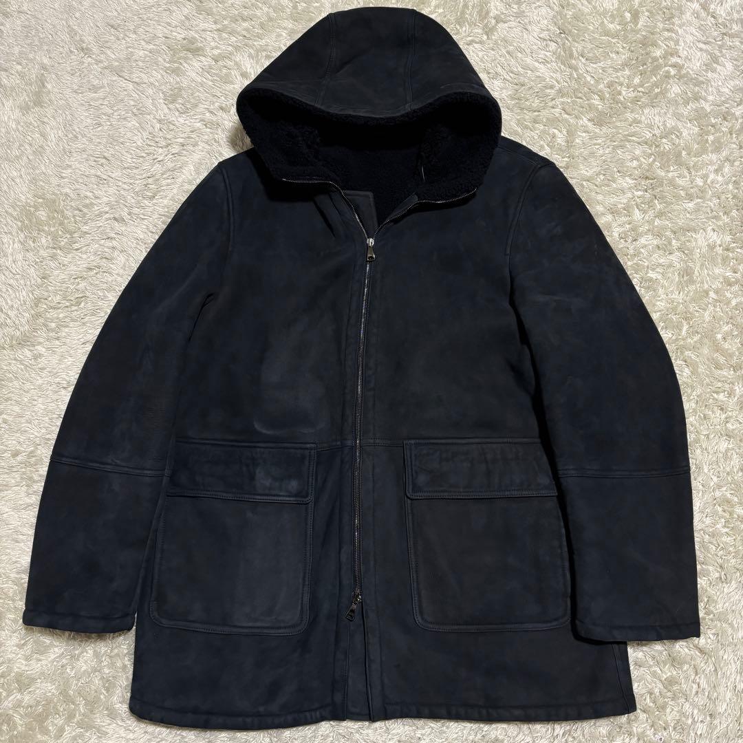 極美品✨EMMETI エンメティ　SOVEREIGN ムートン　ジャケット54