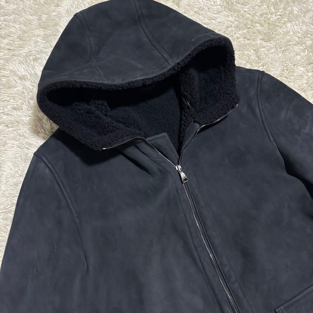 極美品✨EMMETI エンメティ　SOVEREIGN ムートン　ジャケット54