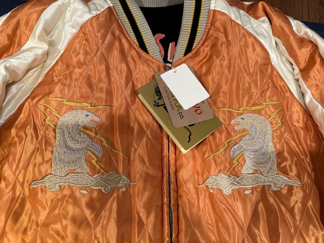 新品未着用！ テーラー東洋 スーベニアジャケット XL アラスカ ポーラーベア