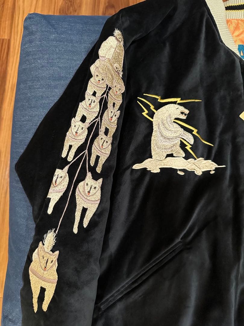 新品未着用！ テーラー東洋 スーベニアジャケット XL アラスカ ポーラーベア