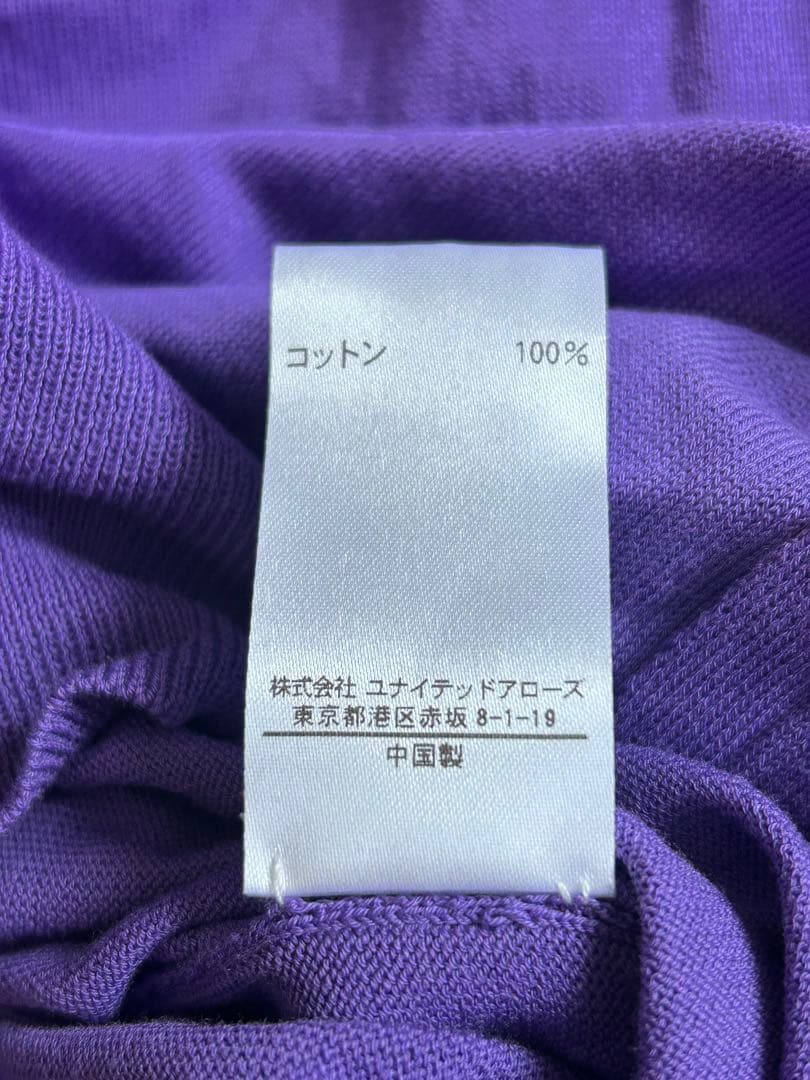 BLAMINK ブラミンク 半袖ニット 36 パープル SC 16G 美品