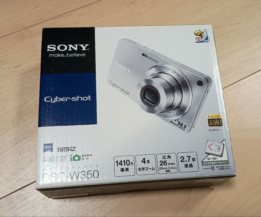 Cyber-shot DSC-W350 ピンク デジタルカメラ　美品
