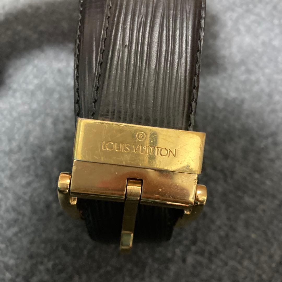 【美品】 LOUIS VUITTON ヴィトンバックルエピサンチュールベルト
