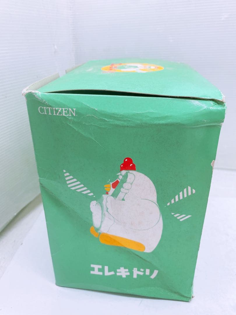 レトロ★CITIZEN エレキドリ 目覚まし時計 アラームクロック 箱 説明書付
