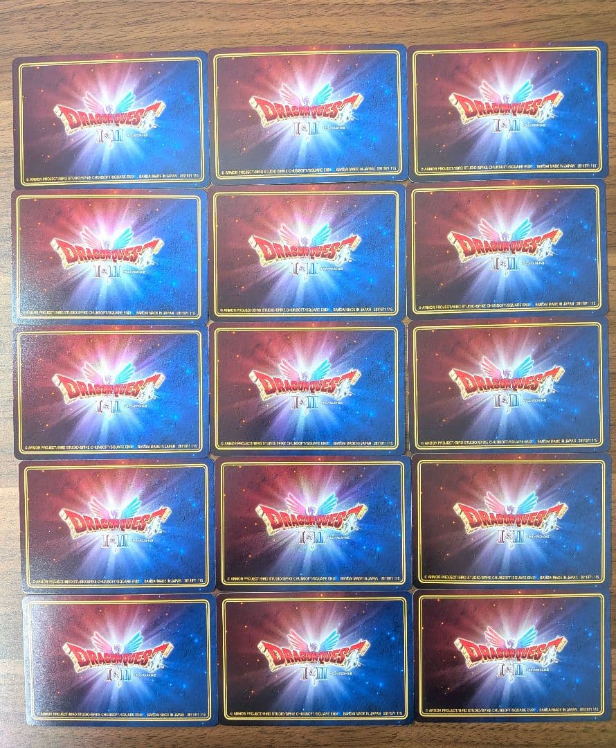 ドラゴンクエスト カードダス 第1弾 全30種 コンプリート①