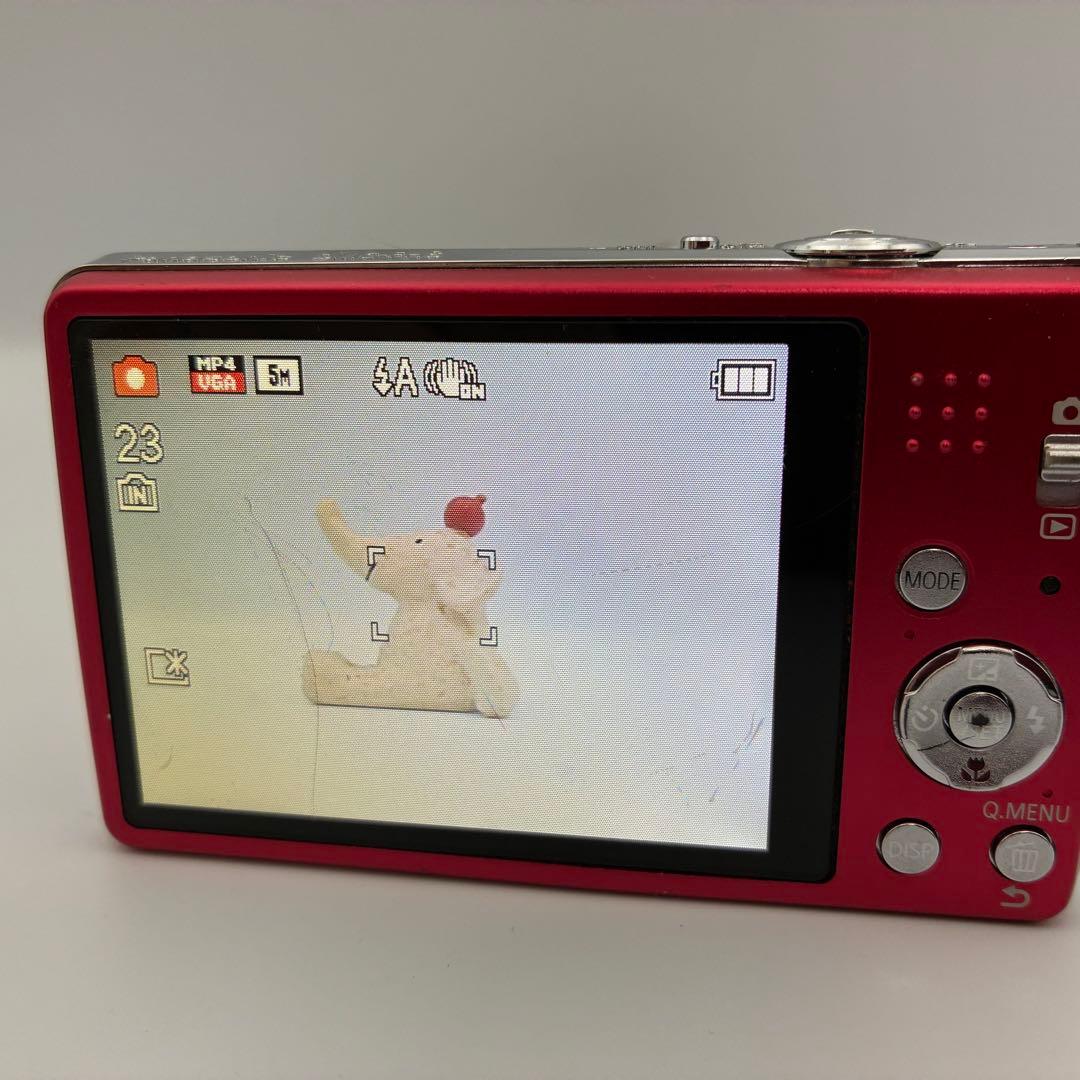 動作品★Panasonic LUMIX DMC-FH8 デジタルカメラ レッド