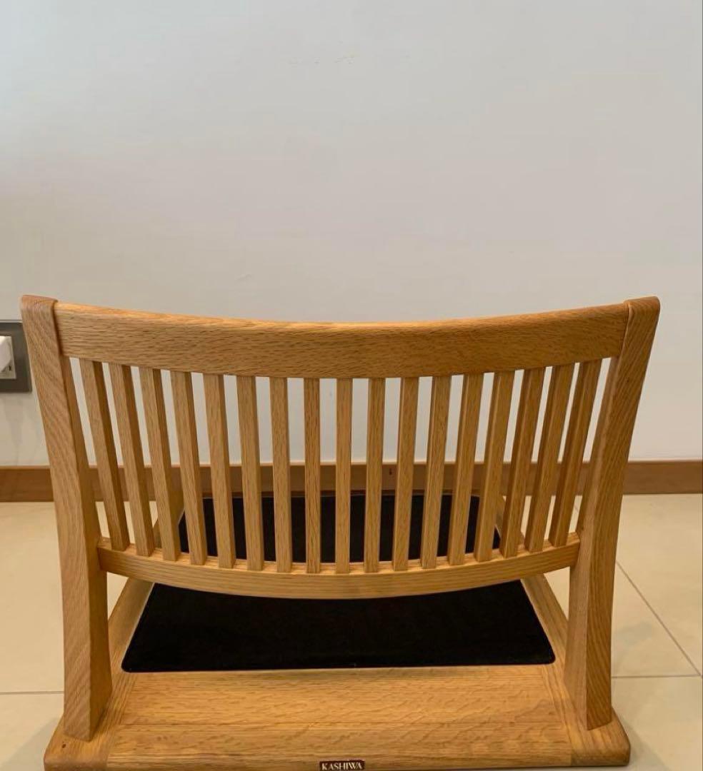 柏木工　座膳 座椅子 オーク　座布団無し　2脚　専用