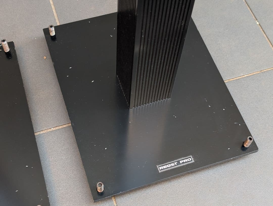 【廃盤レア】REQST スピーカースタンド RKST-90 ペア スパイク付き