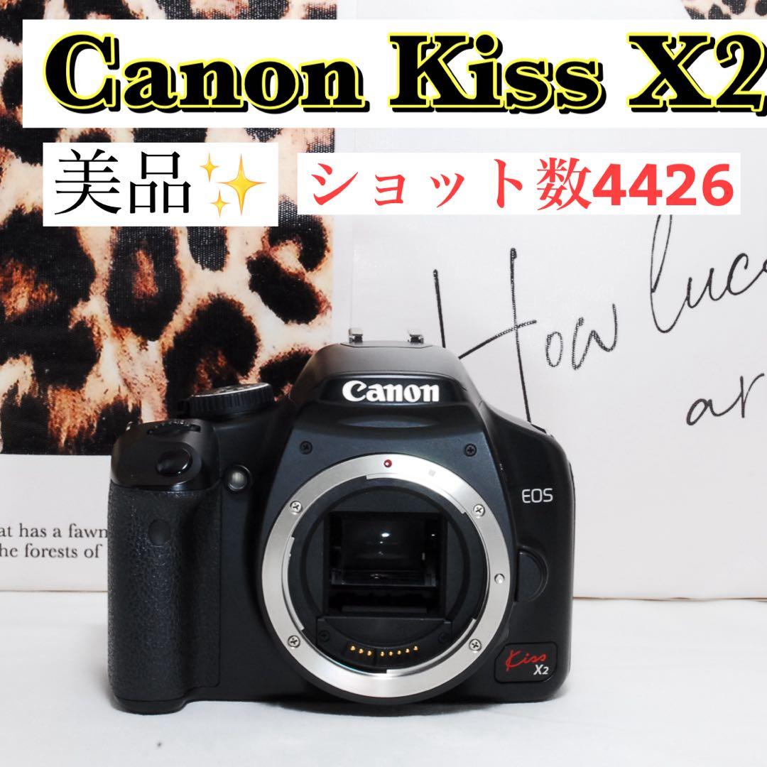 美品✨ Canon EOS Kiss X2 本体＋おまけレンズ付
