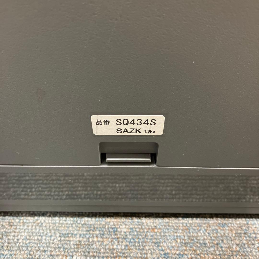 SEIKO デジタル温湿度計付き時計 SQ434S