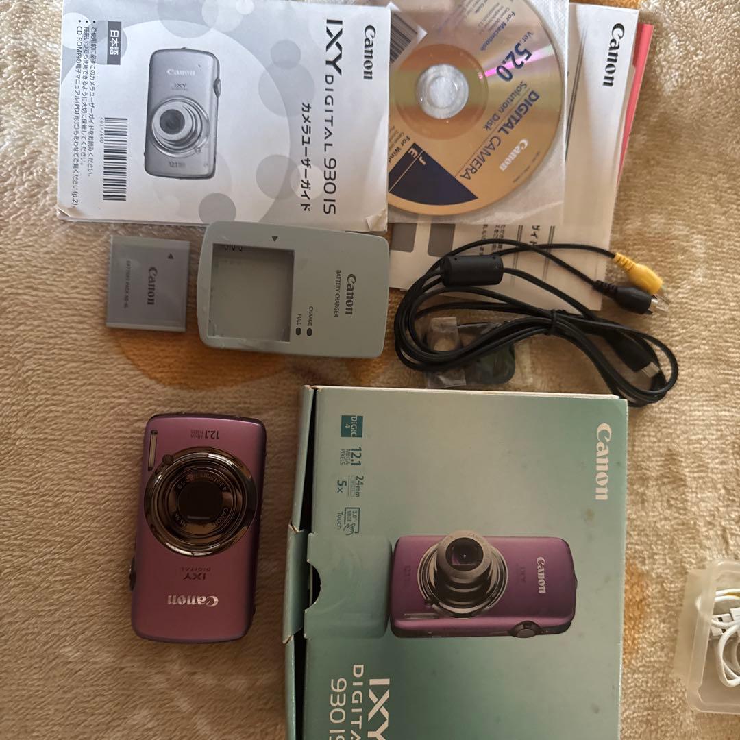 Canon IXY DIGITAL 930 IS パープル 本体【動作確認済】