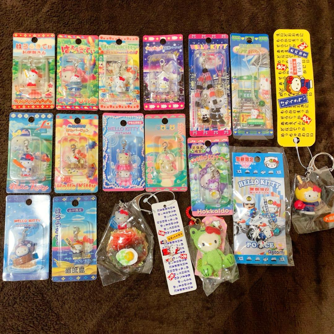 ヒ*マ様 ご当地キティ　68個　根付　ファスナーマスコット　パンク/新宿ver.