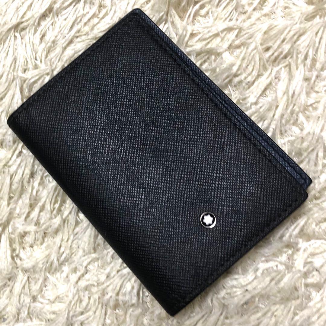 未使用級✨モンブラン　マイスターシュテュック 名刺入れ　カード入れ　ブラック