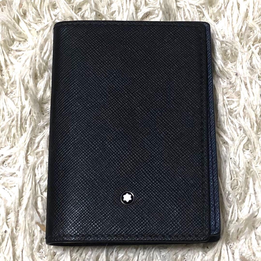 未使用級✨モンブラン　マイスターシュテュック 名刺入れ　カード入れ　ブラック