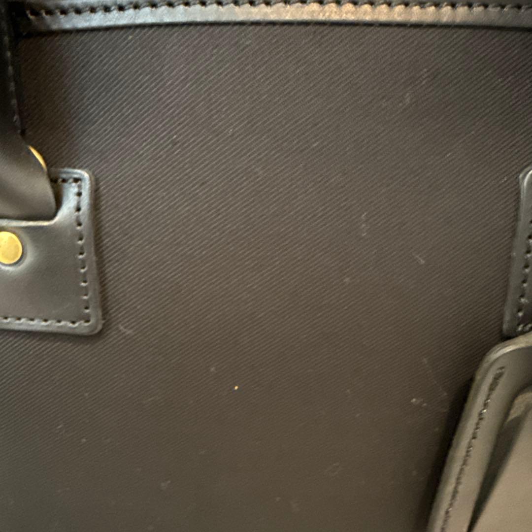 SLOW　TRADITIONAL コットンサージ/ラウンドブリーフケース