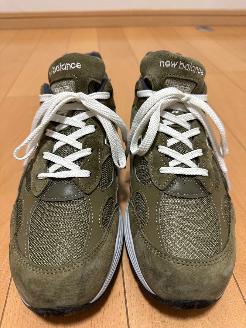 New Balance U992GLオリーブ