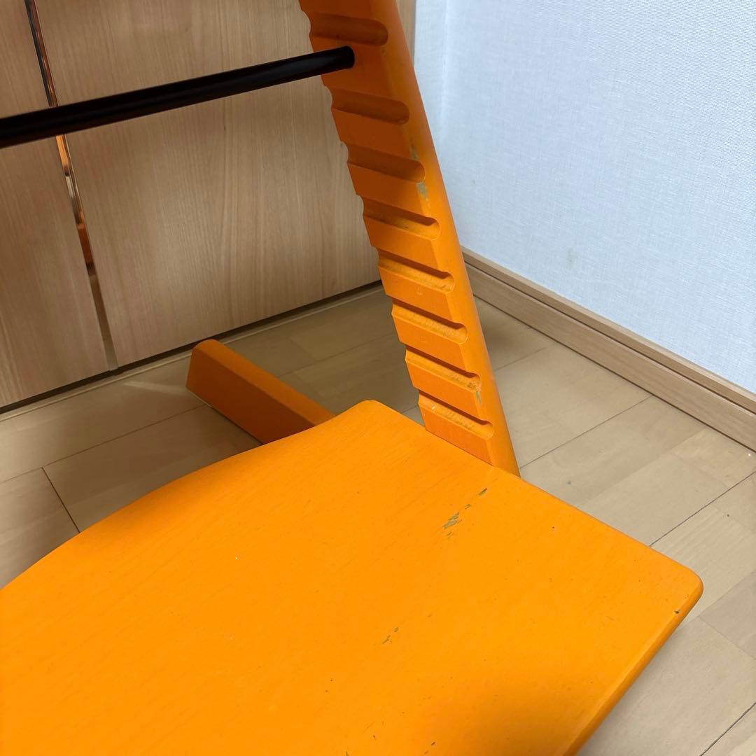 ストッケ　トリップトラップ　オレンジ　STOKKE　 シリアル4