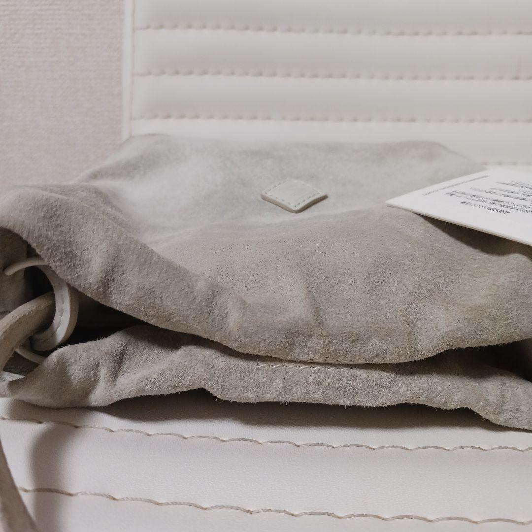 3006【希少】テッセンクリエーション　スエードバッグ　ナチュラル