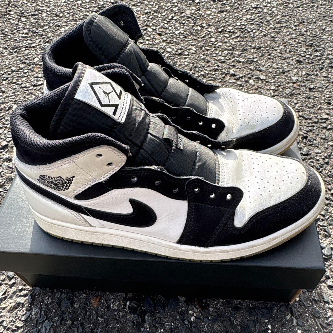 靴 Nike Air Jordan 1 Mid Omega/Black/White