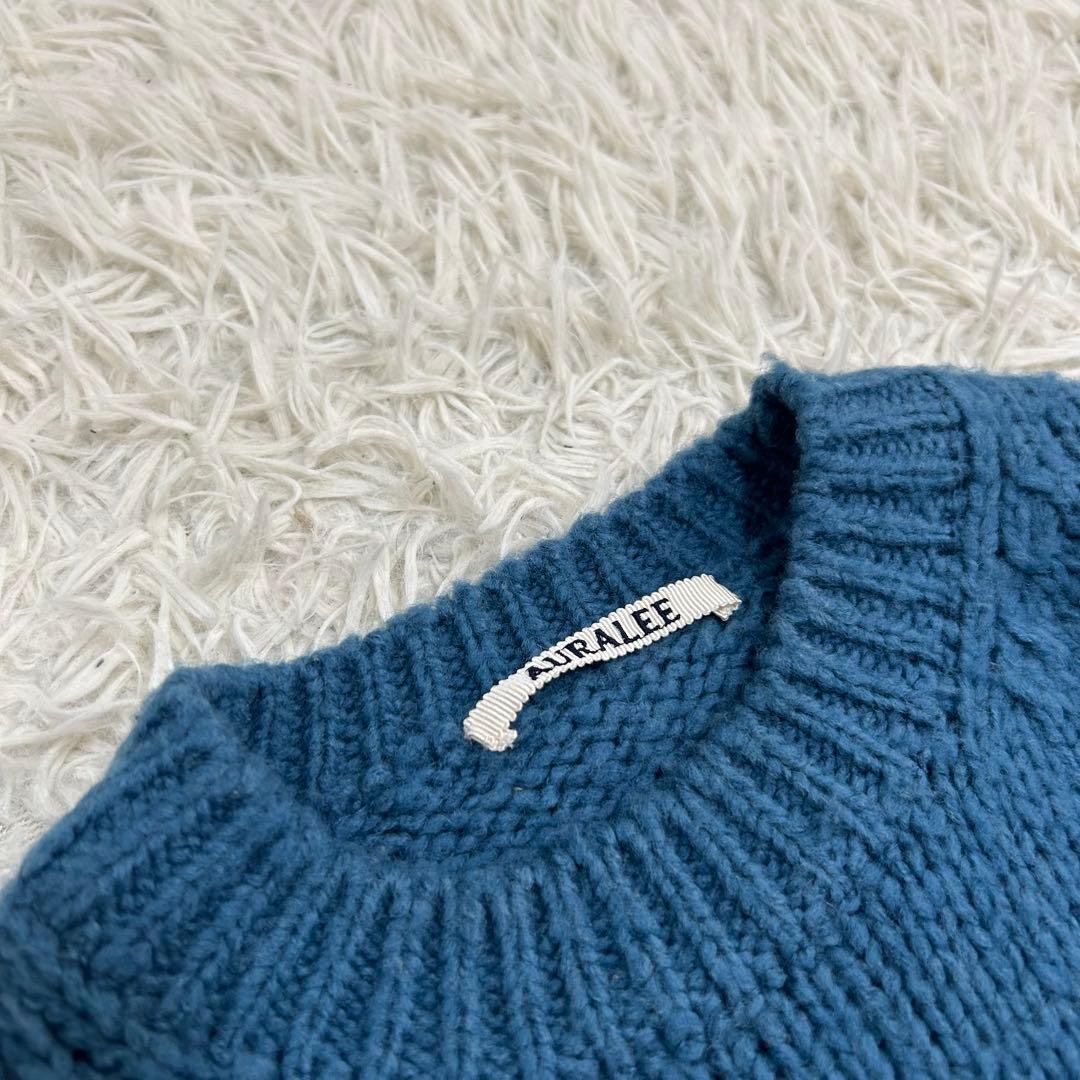 トップス 14996 AURALEE BABY CAMEL BRUSHED SHORT