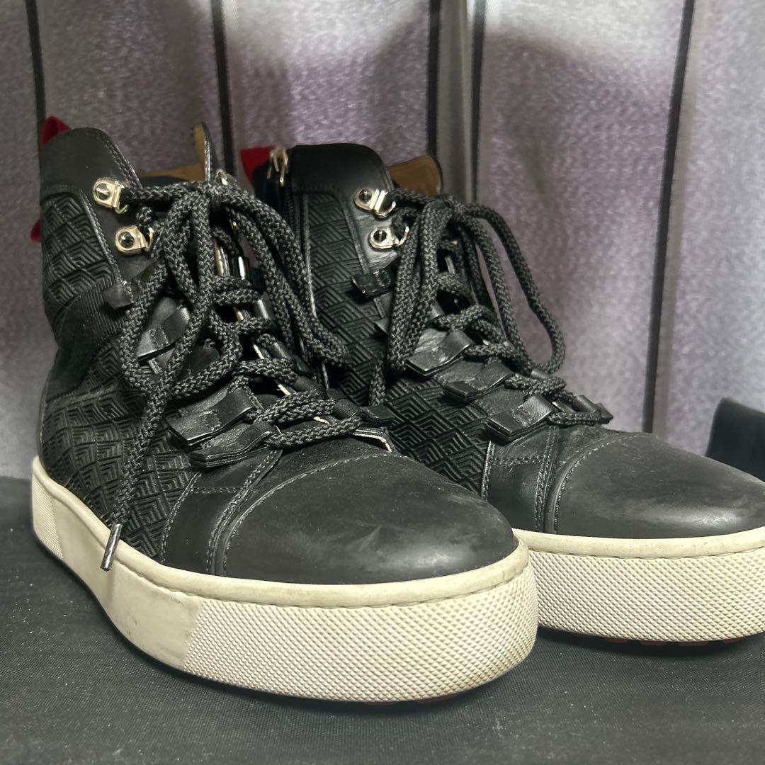 クリスチャンルブタン　ハイカットスニーカー ブラック 41