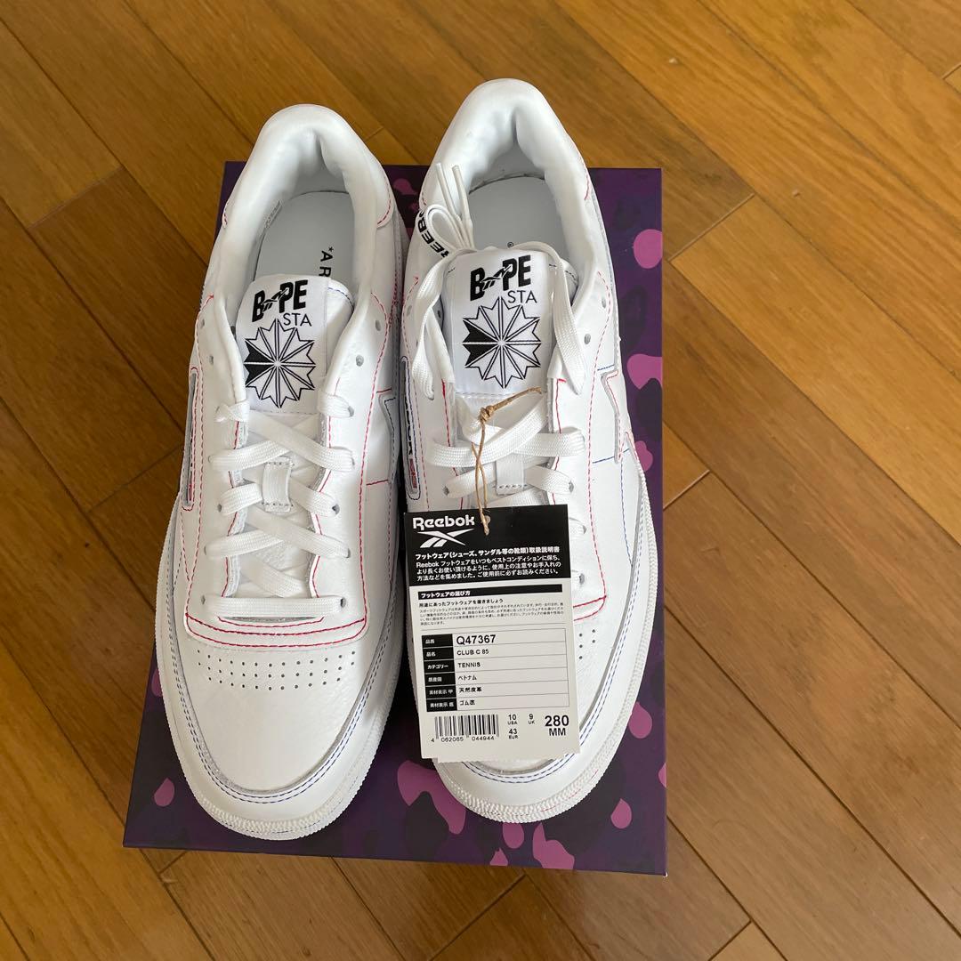 A BATHING APE × Reebok BAPE STA 280