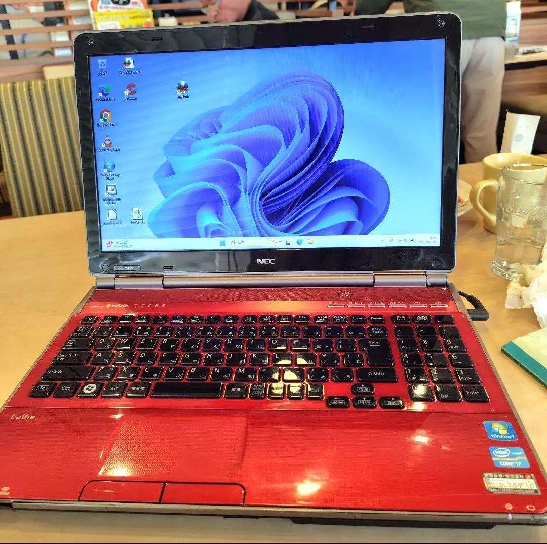 美品 NEC■ Corei7 RAM8GB SSD250 Blu-ray■