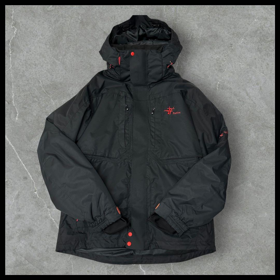 フォックスファイヤー エクストリームDSジャケット 青木大介モデル 黒
