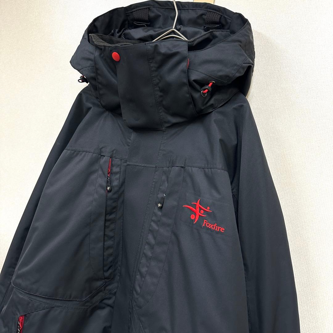 フォックスファイヤー エクストリームDSジャケット 青木大介モデル 黒