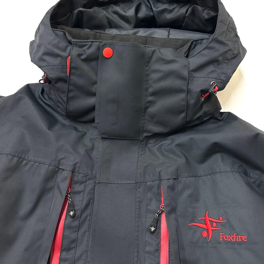 フォックスファイヤー エクストリームDSジャケット 青木大介モデル 黒