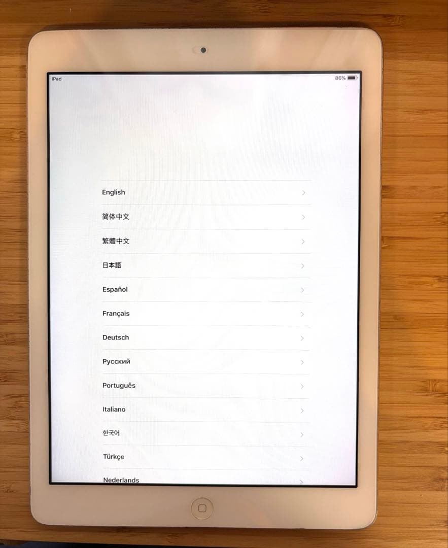 チ*コ様 Apple iPad Air 第一世代　128GB シルバー 動作確認