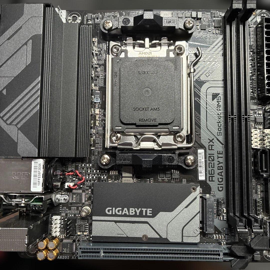 gigabyte A620I AX おまけ付き