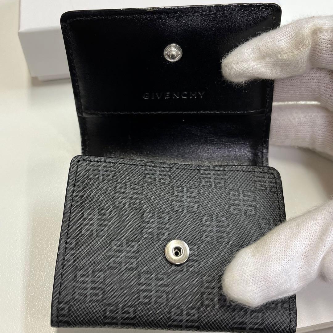 K*I様 GIVENCHY ジバンシー ケース コンパクトウォレット ブラ