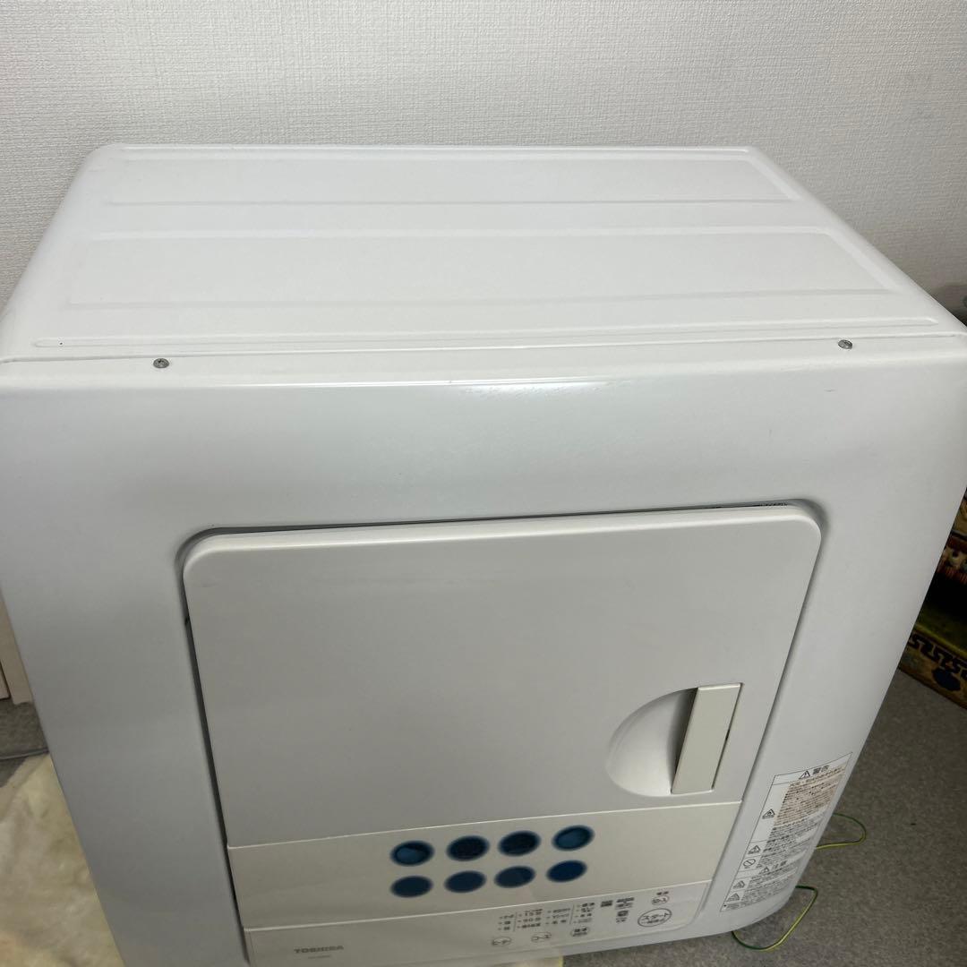 TOSHIBA衣類乾燥機　ED-458-W 4.5kg