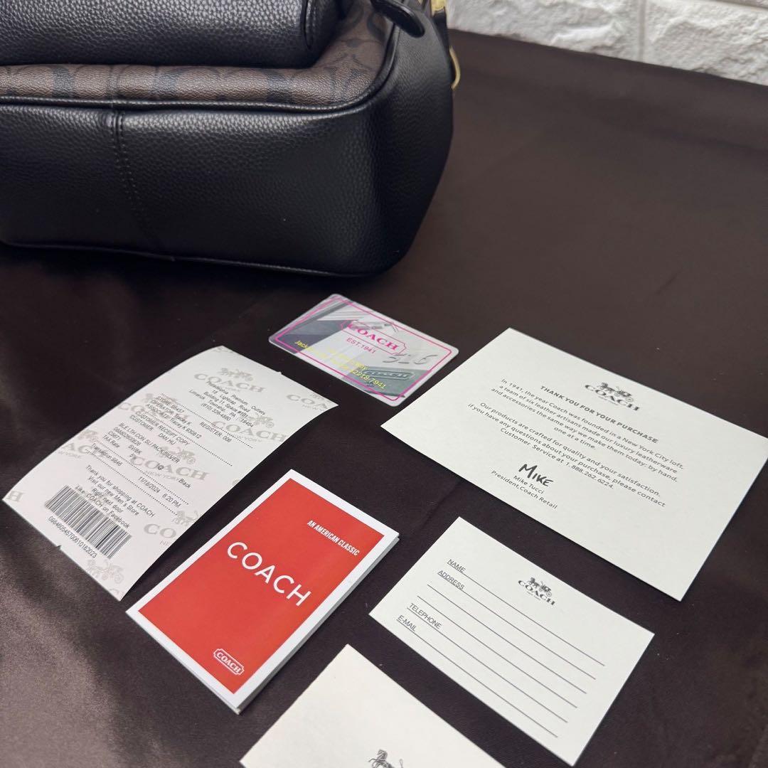 COACH リュック・バックパック ブラウン/ブラック