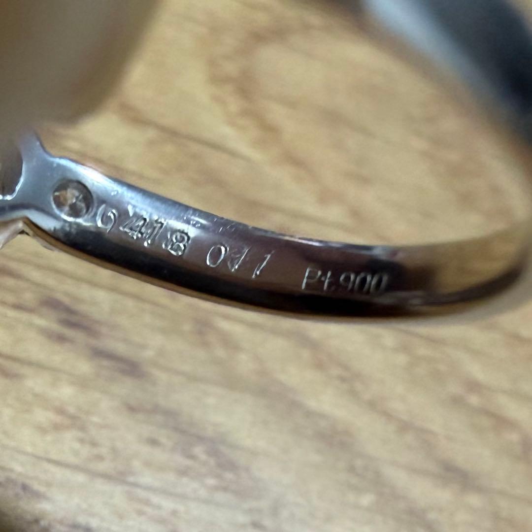 ダイヤ　指輪　Pt900