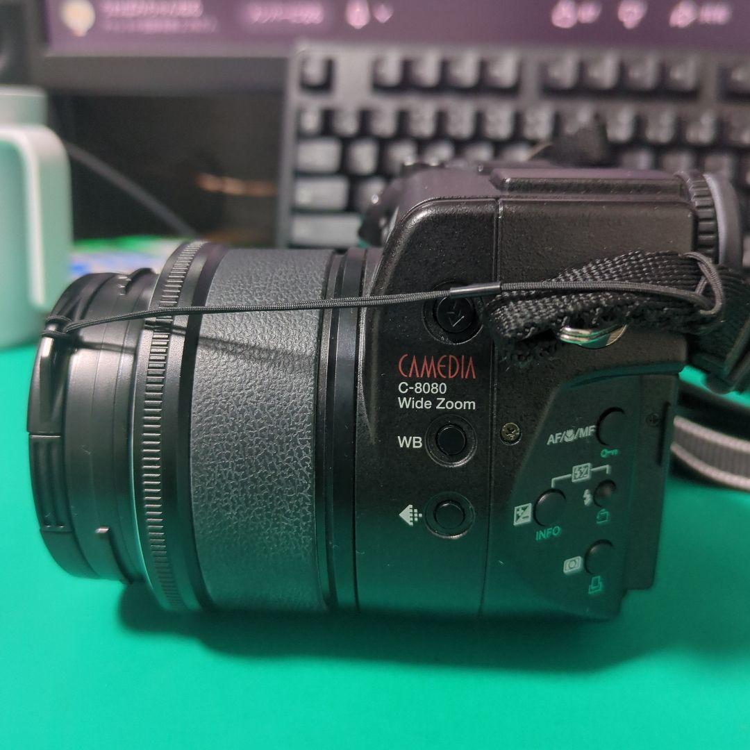 動作確認済 CAMEDIA OLYMPUS C-8080 Wide Zoom