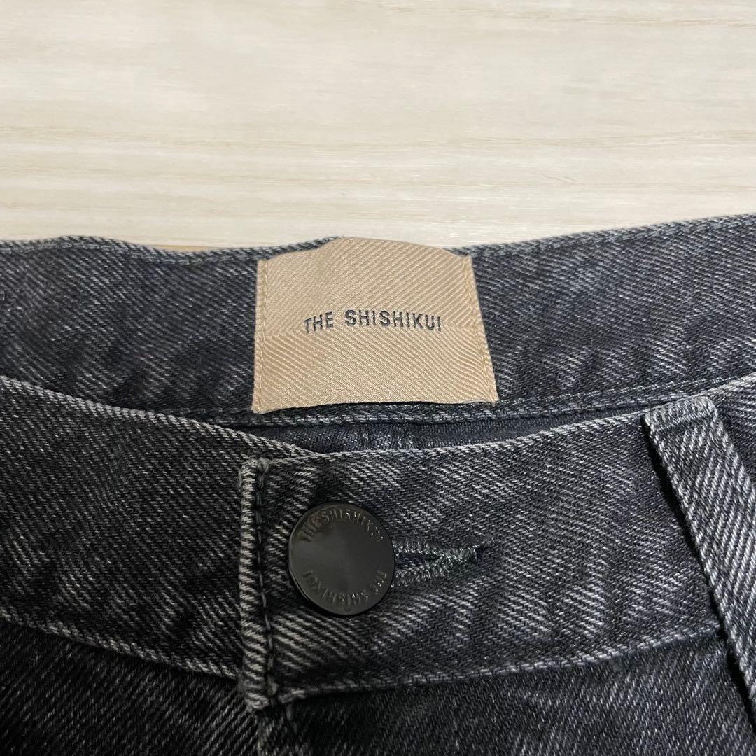 THE SHISHIKUI シシクイ　EASY JEANS BLACK