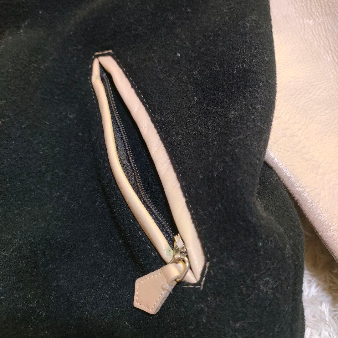 BURBERRY ジャケット レザー ノバチェック ウール 希少 バーバリー