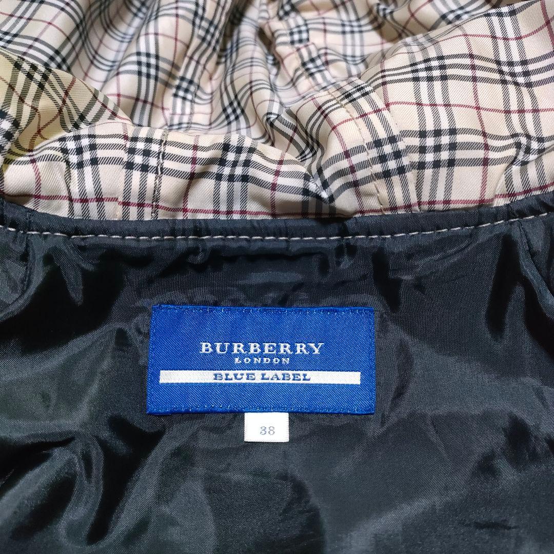 BURBERRY ジャケット レザー ノバチェック ウール 希少 バーバリー
