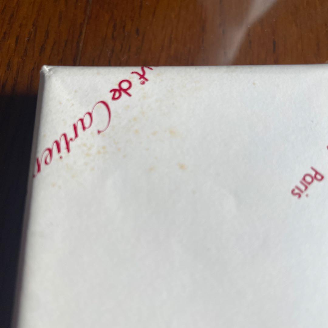 新品　カルティエ マストライン 2C キーホルダー チャーム ボルドー