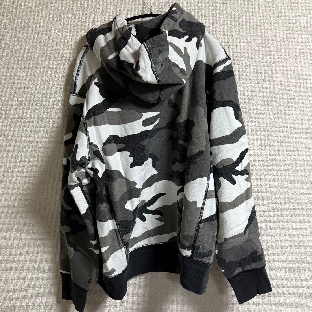 K*y様 レア Supreme box logo Hooded camo パーカ