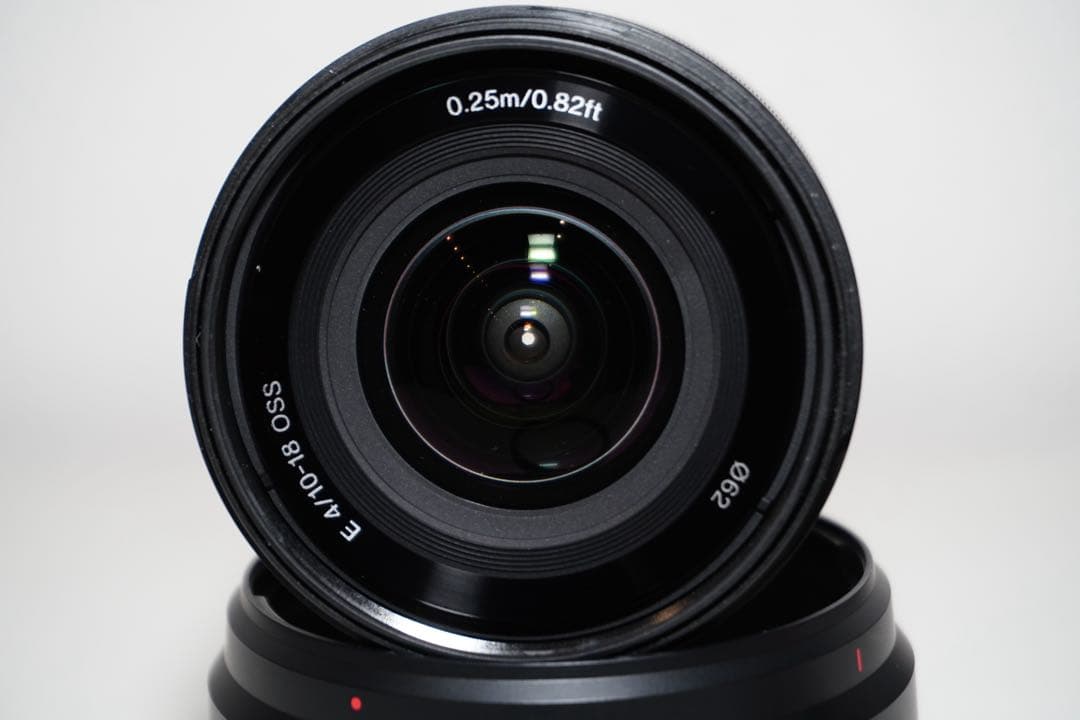 (出品9/8まで) SONY E 10-18mm F4 OSS レンズ