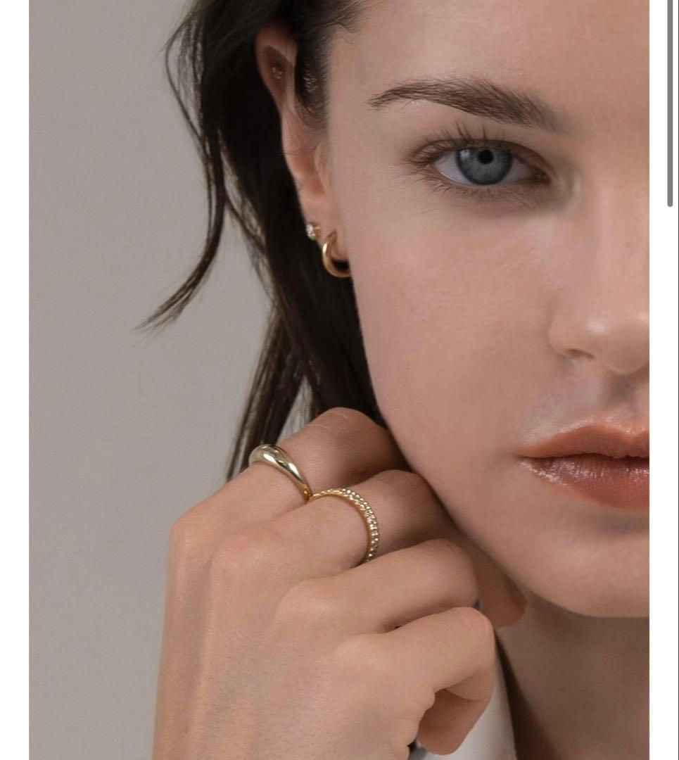 Banyan ドームリング ゴールド サイズ7