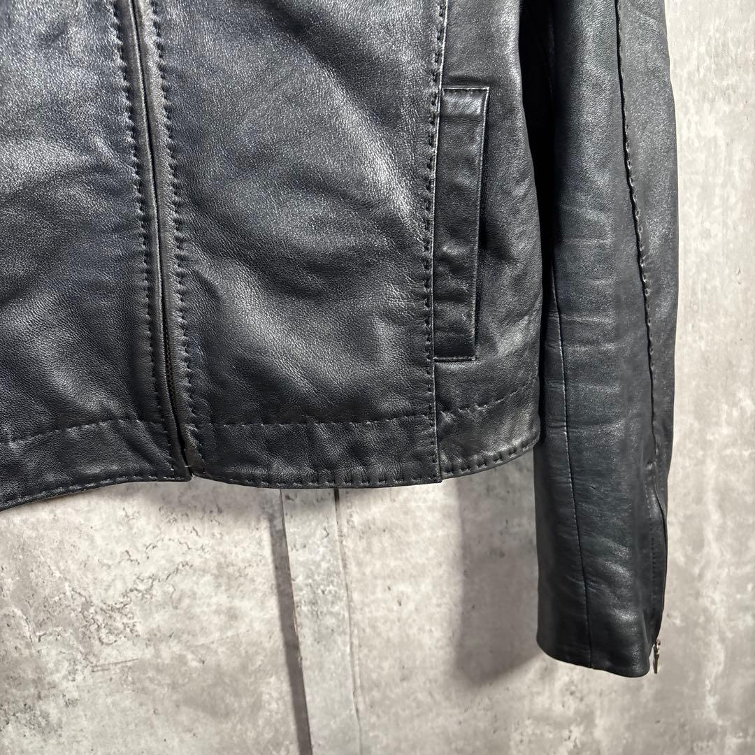 【00s】Archiveイタリア製LeatherJacket\"平成グランジY2K