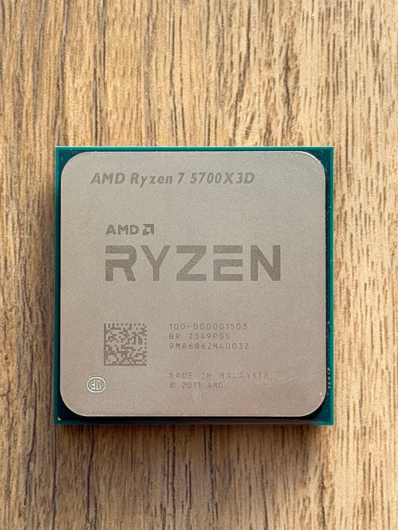 美品　Ryzen 7 5700X3d
