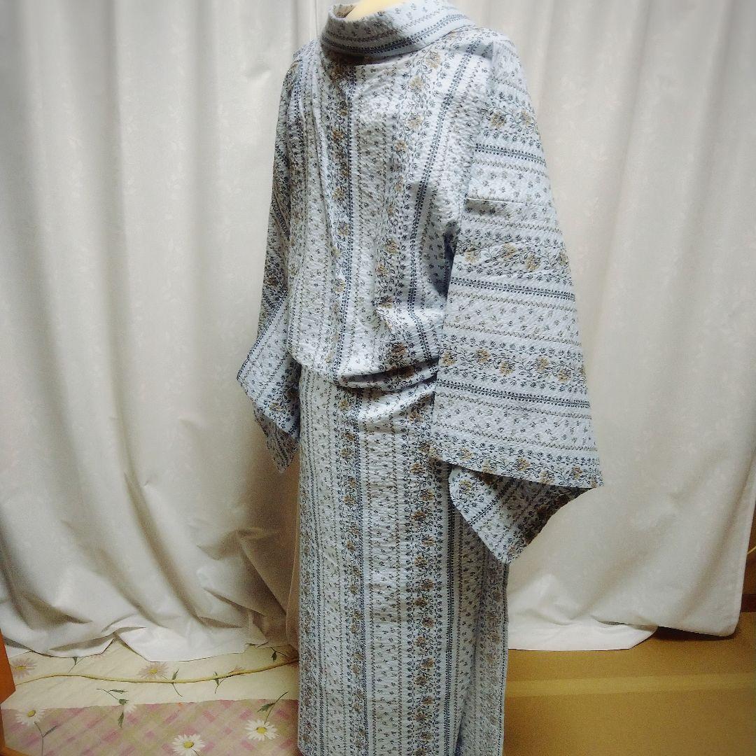 きんさま専用　リップル２点　浴衣　衿芯入る　夏着物　リップル生地　綿100%