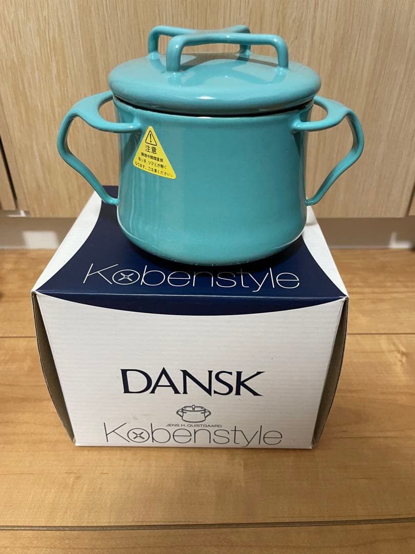 [新品未使用] DANSK コベンスタイル　ミニココット　ティール