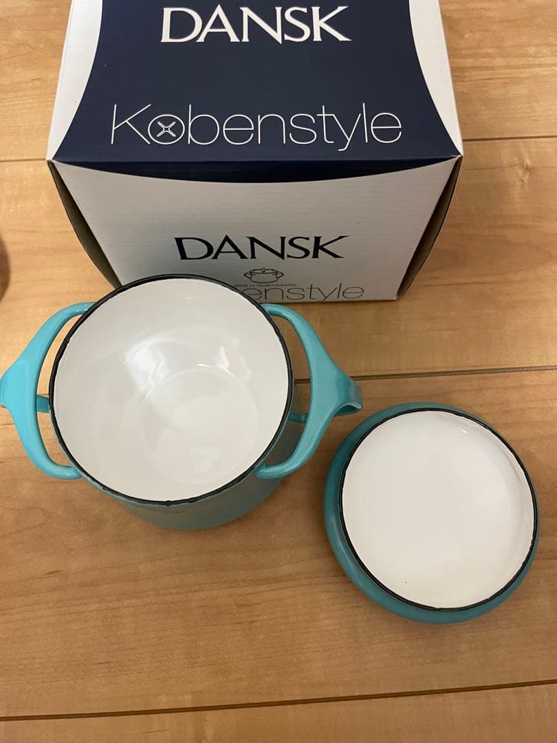 [新品未使用] DANSK コベンスタイル　ミニココット　ティール