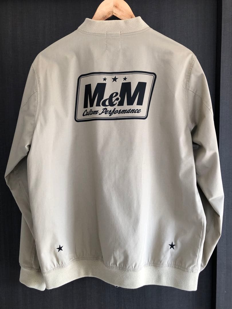 タイムセール24時まで M&M custom performance ブルゾン